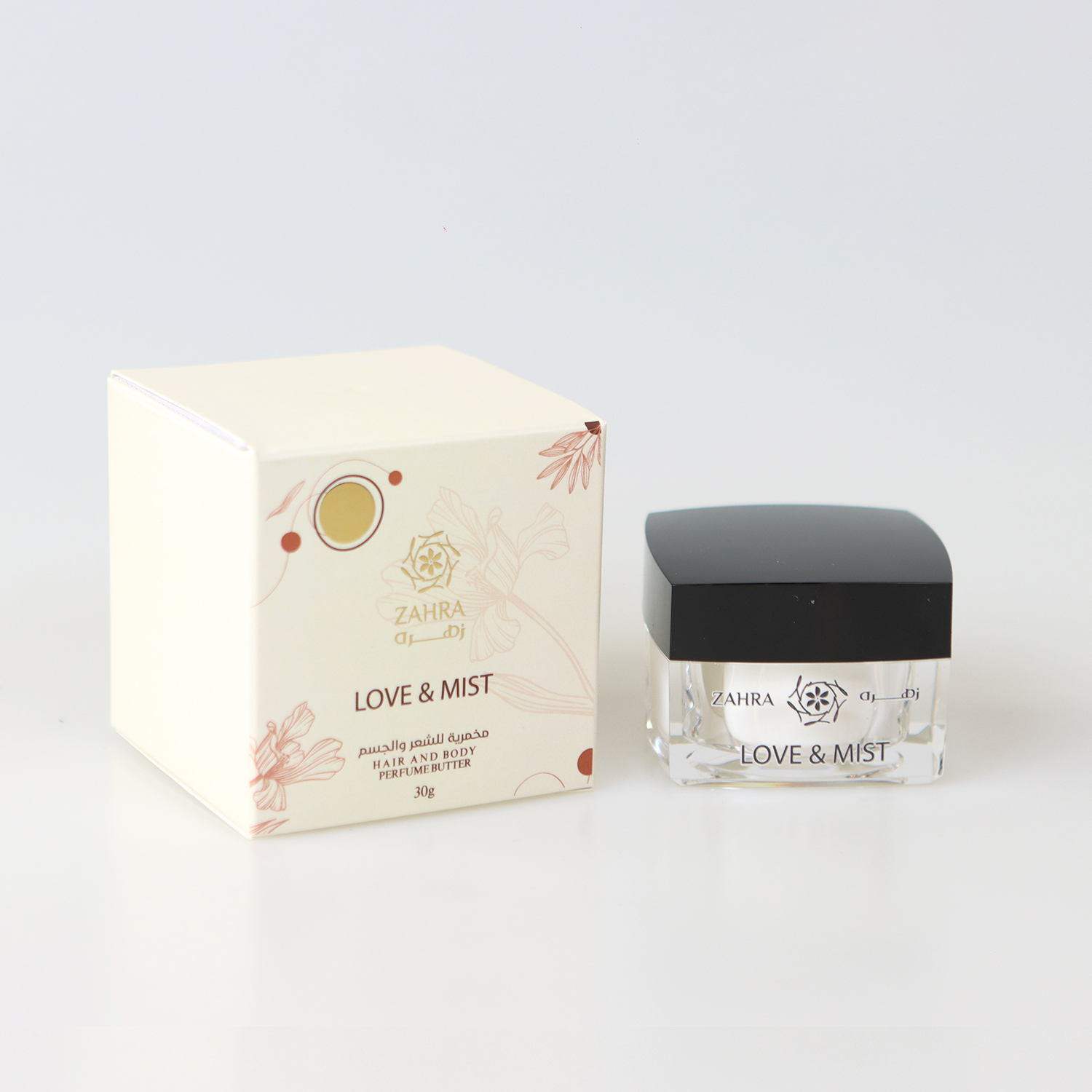 ZAHRA  Butter Perfume - Love & Mist 30g